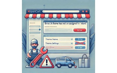 Error: A theme has not been assigned to this store!