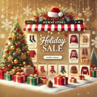 OpenCart жүйесіндегі интернет-дүкеннің Жаңа жылдық безендіруі