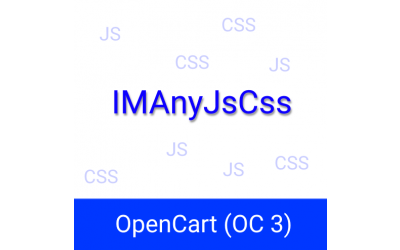 Как вставить виджет Яндекс.Карты в OpenCart в нужном макете с помощью IMAnyJsCss?