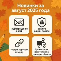 Подборка новых модулей для Opencart за август 2025