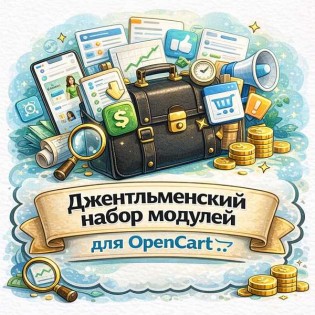 Джентльменский набор модулей для Opencart