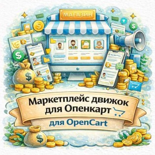 Marketplace engine for OpenCart