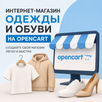 Интернет-магазин одежды и обуви на OpenCart: собственные продажи без комиссий маркетплейсов