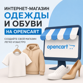 Online store of clothes and shoes on OpenCart: own sales without marketplace commissions