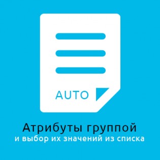 Автоматическое добавление атрибутов и их значений в товары