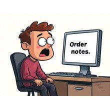 Примечания в заказе/ Order notes