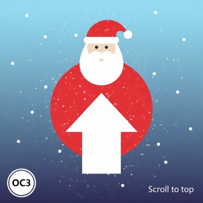 Новогодняя кнопка вверх :: Дед Морз