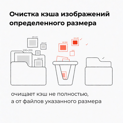 Очистка кэша изображений по размеру для OpenCart 3 - 1
