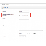 Изменение даты отзыва