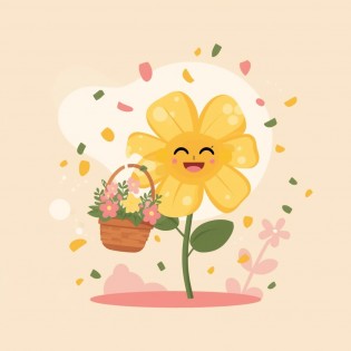 Весенний персонаж