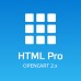 HTML Pro - Текстовые блоки для Opencart 2.x