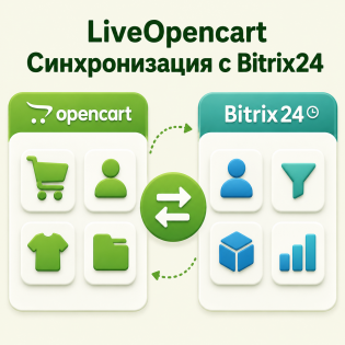 Копия: LiveOpencart Synchronization with amoCRM