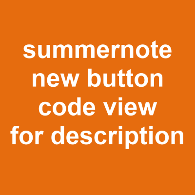 Свободное описание при редакторе summernote
