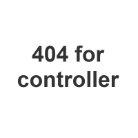 404 для контроллера / 404 for controller