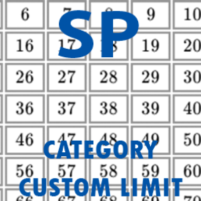 SP FREE Custom Category Limit 2x-3x