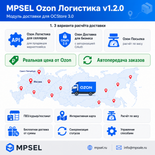 Ozon Логистика — модуль доставки Ozon