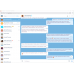 Admin Chat Pro  Корпоративный мессенджер для OpenCart (WebSocket)