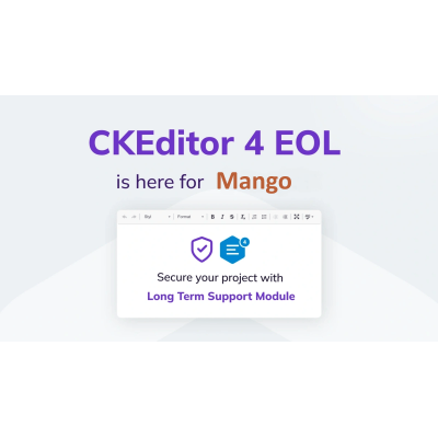CKEditor для блога Mango
