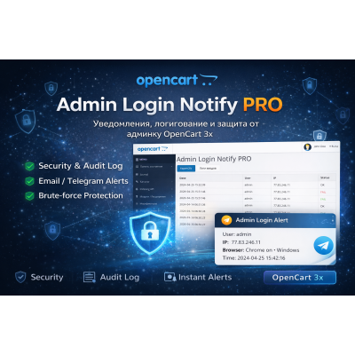 Admin Login Notify PRO v4.1