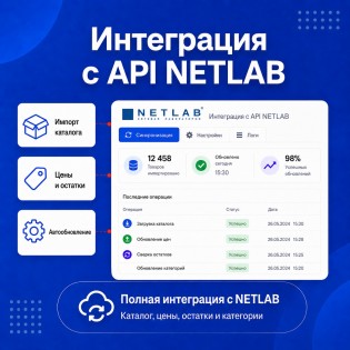 Интеграция по API с Нетлаб (Netlab)