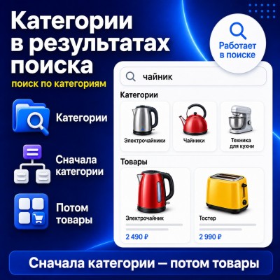 Категории в результатах поиска - 1