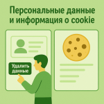 Персональные данные и информация о cookie