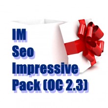 IMSeoImpressivePack (OC 2.3) - Пакет сео инструментов