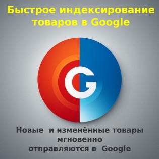 Google Indexing Api - мгновенное индексирование в Google новых и отредактированных товаров.