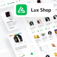 Luxshop - адаптивный универсальный шаблон + Быстрый Старт