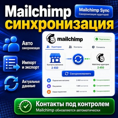 Mailchimp синхронизация - 1