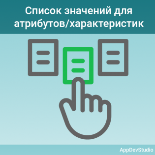 Список значений атрибутов. Предопределенные значения характеристик