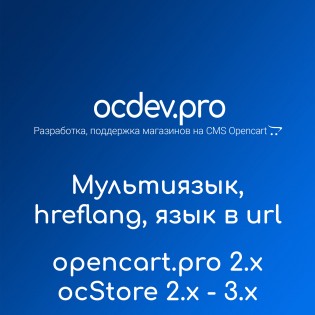 OCDEV.pro - Multilingual SEO PRO, the language code in the url and the correct hreflang