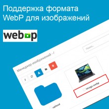 Native WebP Support - Поддержка формата WebP для изображений