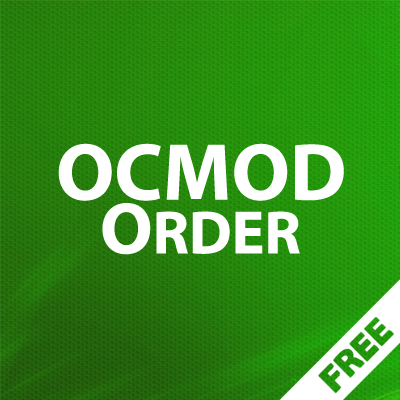 OCMOD Order - порядок выполнения модификаторов 1.04
