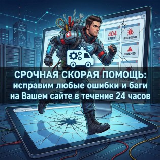 СРОЧНАЯ СКОРАЯ ПОМОЩЬ ДЛЯ ВАШЕГО САЙТА