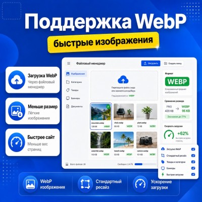 Поддержка формата WebP для изображений (Native WebP Support) - 1