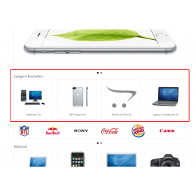 Популярные категории opencart 2.3 -3x
