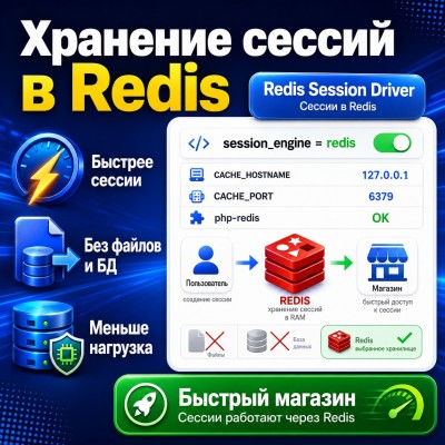 Redis Session Driver (Хранение сессии в Redis) - 1