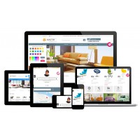 Dynamic Color 3.0 - Мультицветный Многомодульный шаблон 3.0 и 2.3