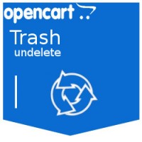 OpenCart Trash (undelete)