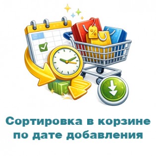 Sorting items in the cart by date added